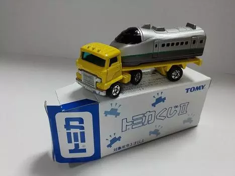 Распроданный Tomica Tomica Kuji II Shinkansen Trailer Crazy Mini Car Circle с кейсом отправлен со склада Amazon