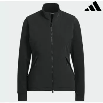 Распродажа Adidas Golf 23 YearS FW Женская ветрозащитная куртка Ultimate 365 FroSt Guard Ij5096 Черная AXS