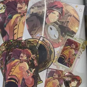 Распродажа акриловых значков, завитков и т. д. в ночном клубе Amagi Linne. Оптом