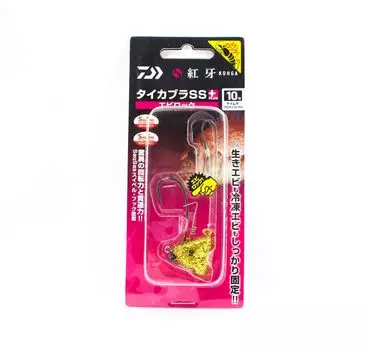 Распродажа Daiwa Kabura SS+ Tenya Jig, размер 10 UV GD/F Flake (3196)