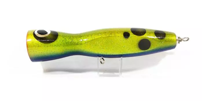 Распродажа Деревянная хлопушка Flatside Floating 210 мм 130 граммов Green Glitter (1055)