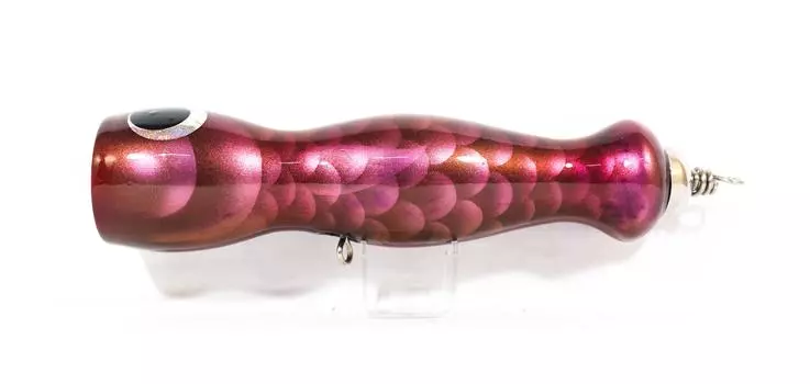 Распродажа Деревянная Поппер Желе Плавающая 220 мм 140 граммов Масштаб Маджента (1063)