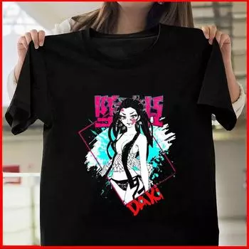 Распродажа, футболка унисекс «Убийца демонов» Daki Kimetsu No Yaiba Anime T_ S