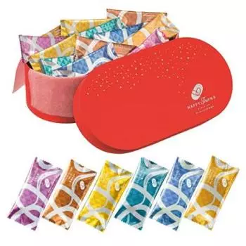 распродажа Happy Pop хрустящий тип 30 штук коричневый сахар лук соленая карамель шоколад x 5 штук с оригинальными мини-конфетами 10/6 [Happy Turns] (Васанбон,