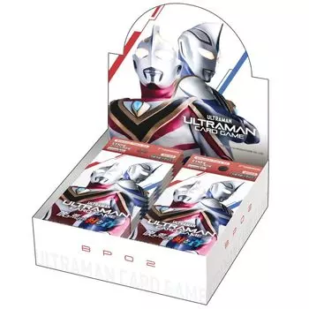 Распродажа картонной коробки КОРОБКА Ultraman Card Game Booster Pack 02 Stormy Red and Blue КОРОБКА Промо-карта Space Monster Eleking Отправка за день до релиза включена