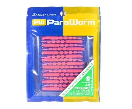Распродажа Major Craft Мягкая пластиковая приманка Paraworm 2 дюйма PW-AJI 039 (5583)