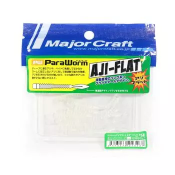 Распродажа Major Craft Мягкая пластиковая приманка Paraworm 2.3 дюйма PW-AJI FLAT 058 (3187)