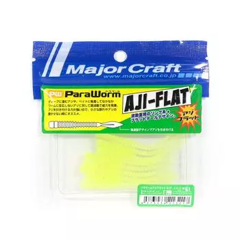 Распродажа Major Craft Мягкая пластиковая приманка Paraworm 2.3 дюйма PW-AJI FLAT 061 (3217)