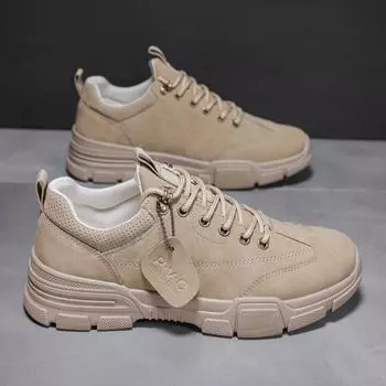 Распродажа мужские ботинки Martin весна, осень и зима корейская версия британские низкие рабочие мужские туфли повседневная рабочая обувь 39