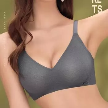 Распродажа на фабрике Y61 сексуальный средний и тонкий латексный бюстгальтер без стали мягкий бюстгальтер для сна с магнитной подвязкой M