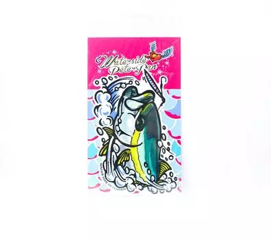 Распродажа: наклейка Waterside Peterpan, большая L Bite Hiramasa (1201)