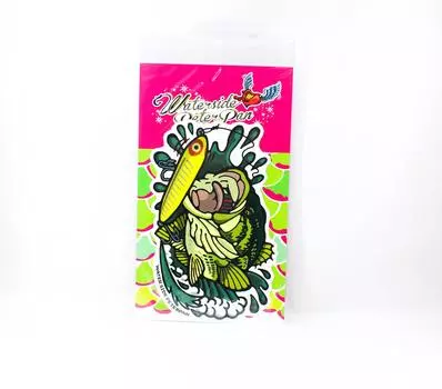 Распродажа: наклейка Waterside Peterpan, большая L Bite, черный бас (0433)