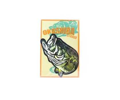Распродажа: наклейка Waterside Peterpan Okashira Regular R Black Bass (3533)