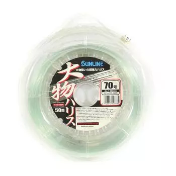Распродажа Нейлоновая монофильная леска Sunline для большой игры 50 м, 1,38 мм, 240 фунтов (8884) чистый