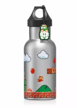 Распродажа Nintendo Super Mario Travel Нержавеющая бутылка (Наземные курсы) НСЛ-0094