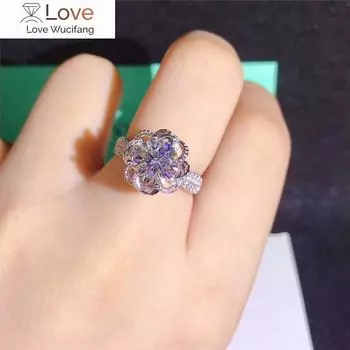 Распродажа полые белые Cz кристалл снежинка палец кольцо регулируемые открывающиеся кольца для женщин свадьба помолвка Рождество Resizable белый