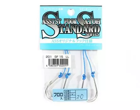 Распродажа Служба поддержки рыболовов Assist Hook 201 SF 15LL (2011)