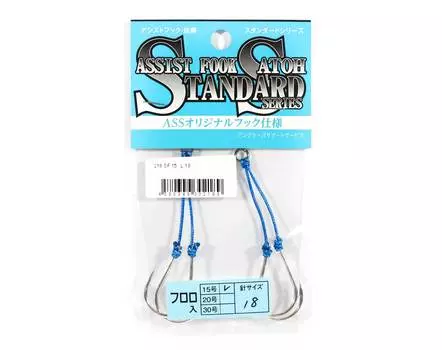 Распродажа Служба поддержки рыболовов Assist Hook 218 SF 15L 18 (2189)