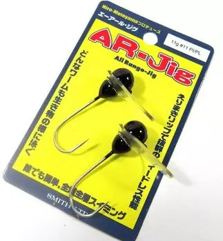 Распродажа: универсальная джиг-головка для плавания Smith AR Jig BK 21 грамм (6125)