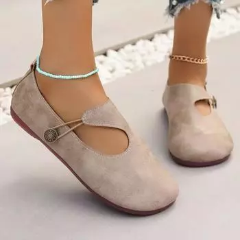 Распродажа женской обуви 2024 года. Женские туфли на плоской подошве One Kick, осенние туфли на плоской подошве с круглым носком, повседневные удобные туфли большого размера 36 чёрный