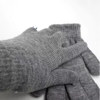 Распродажа зимних теплых перчаток из акриловой пряжи для мужчин и женщин Magic Knitted gloves