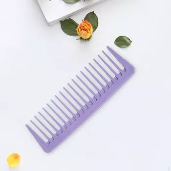 Распутывающая щетка для волос салонная парикмахерская широкая для парикмахера розовый