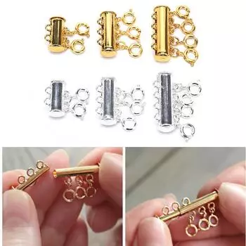 Распутывающее ожерелье, распутывающее многослойное ожерелье, застежка, ювелирные аксессуары as the picture