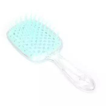 Распутывающие массажные щетки для волос Салон парикмахера Вентилируемые парикмахерские Расчески для укладки волос Зеленый зелёный