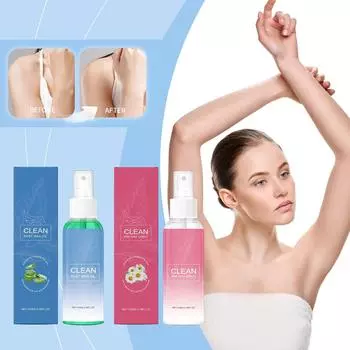 Распылите после удаления волос, чтобы успокоить кожу, распылите перед удалением волос, чтобы уменьшить излишнюю жирность.100 мл One Size синий