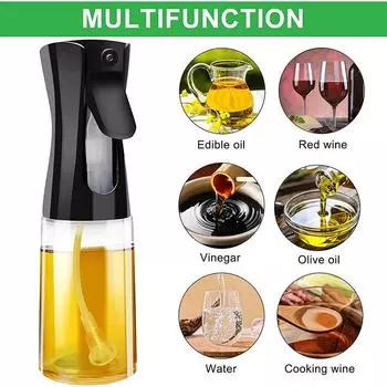 Распылитель для оливкового масла для барбекю, распылитель для масла Mister для фритюрницы, многоразовый дозатор для салатного уксуса, бутылка-диспенсер