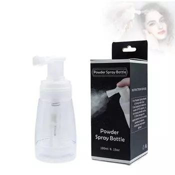 Распылитель для пудры для макияжа, контейнер для распыления талька, флакон-распылитель для лосьона, вращающийся, прочный 1