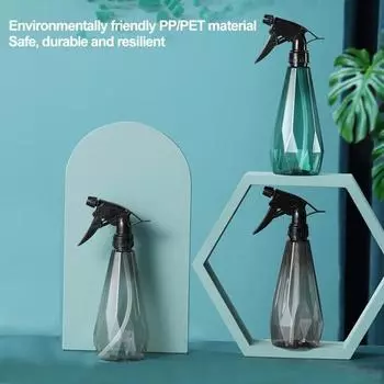 Распылитель на 500 мл с двойным режимом многоразового использования для волос, растений, личной гигиены, пустой опрыскиватель для сада 500ML серый