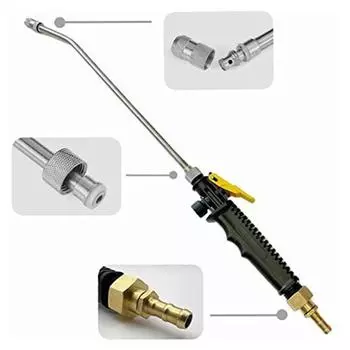 Распылительная насадка 3/8 из латуни, нержавеющая сталь, распылительная насадка, универсальная для мойки автомобилей 30cm