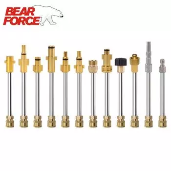 Распылительная насадка для мойки высокого давления, удлинительная насадка для мойки автомобиля с быстроразъемным соединением 1/4 для пистолета-распылителя мойки высокого давления