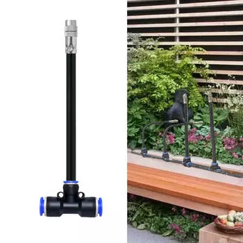 Распылительная насадка с Т-образным разъемом. Распылительный спринклер. Гибкая труба. Устройство для полива. 20cm Tube