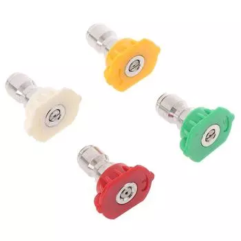 Распылительный наконечник высокого давления из нержавеющей стали с быстрым соединением 0 15 25 40 градусов