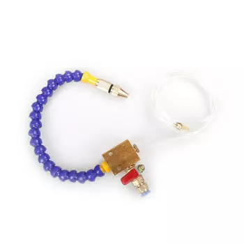 Распылитель охлаждающей жидкости и смазки для 8-миллиметровой воздушной трубки токарного станка с ЧПУ синий