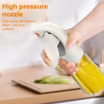 Распылитель оливкового масла Mister 150 мл Бутылка для масла Широкий вентилятор Распылитель Диспенсер для масла без капель Контроль масла Кухонные гаджеты для приготовления салатов, выпечки, жарки, барбекю синий