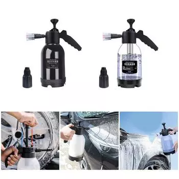 Распылитель пены, пенообразователь, бластер, ручной распылитель пены для снега, распылитель воды, ручной распылитель мыла под давлением белый