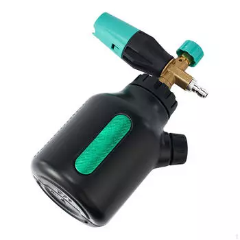 Распылитель пены высокого давления для мойки автомобиля 1 л регулируемый прочный профессиональный
