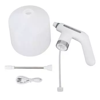 Распылитель Power Spray Bottle перезаряжаемый 1,5 л мелкодисперсный туман регулируемая насадка удлиненный стержень автоматический распылитель для растений