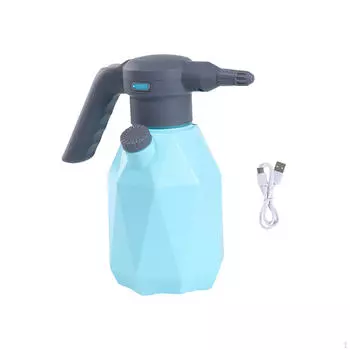 Распылитель ручной перезаряжаемый портативный лейка распылитель для растения 2L blue