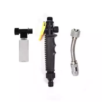 Распылитель воды, противоскользящая ручка, одна клавиша управления, локтевая головка, бытовая техника, насадка для очистки воды, бытовые принадлежности 35cm