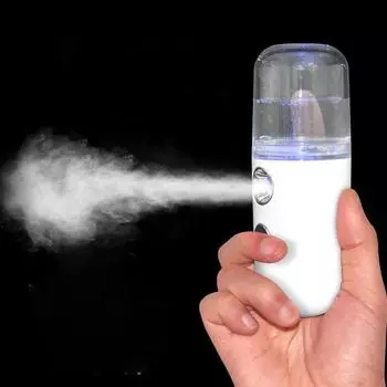 Распылители для лица Nano Spray Mist Увлажнитель для лица Увлажнитель Увлажняющая вода Портативный белый