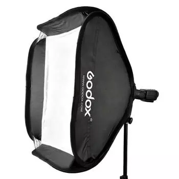 Рассеиватель Flash Softbox Godox Pro 31 *31 с кронштейном S-типа и держателем Bowens