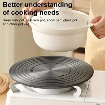 Рассеиватель тепла для газовой плиты с подвесной ручкой, съемная пластина теплопередачи для