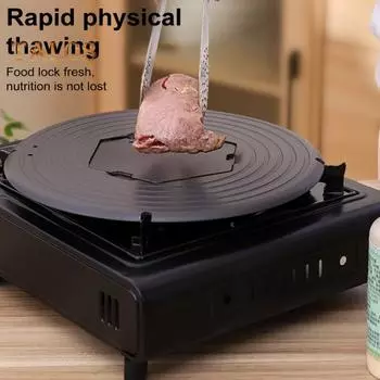 Рассеиватель тепла для газовой плиты со съемными ручками Ручка, предотвращающая ожоги Равномерное распределение тепла Многоцелевой предохранитель пламени для тушения Жарки Кемпинговый редуктор серый