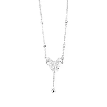 Расширенный Бабочка Любовь Ожерелье Легкий Роскошный Побег Принцесса Милая Девушка Ошейник Цепочка