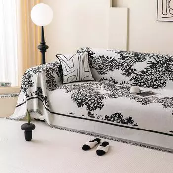 Расширенный чехол для дивана с полным покрытием, одеяло Four Seasons, универсальный чехол для дивана, современная художественная подушка для дивана 180x130