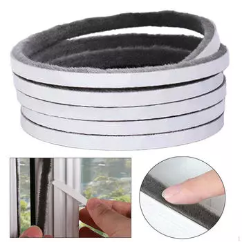 Расширенный комплект уплотнителей для дверей, устойчивых к погодным условиям, для улучшенной изоляции дома 0.9cmx0.5cmx10m